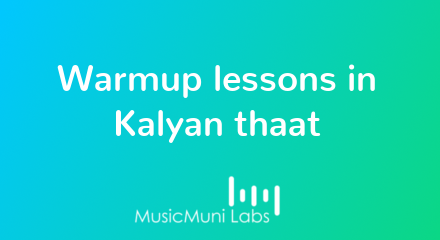Learn Hindustani Classical Music: Patterns in Kalyan Thaat