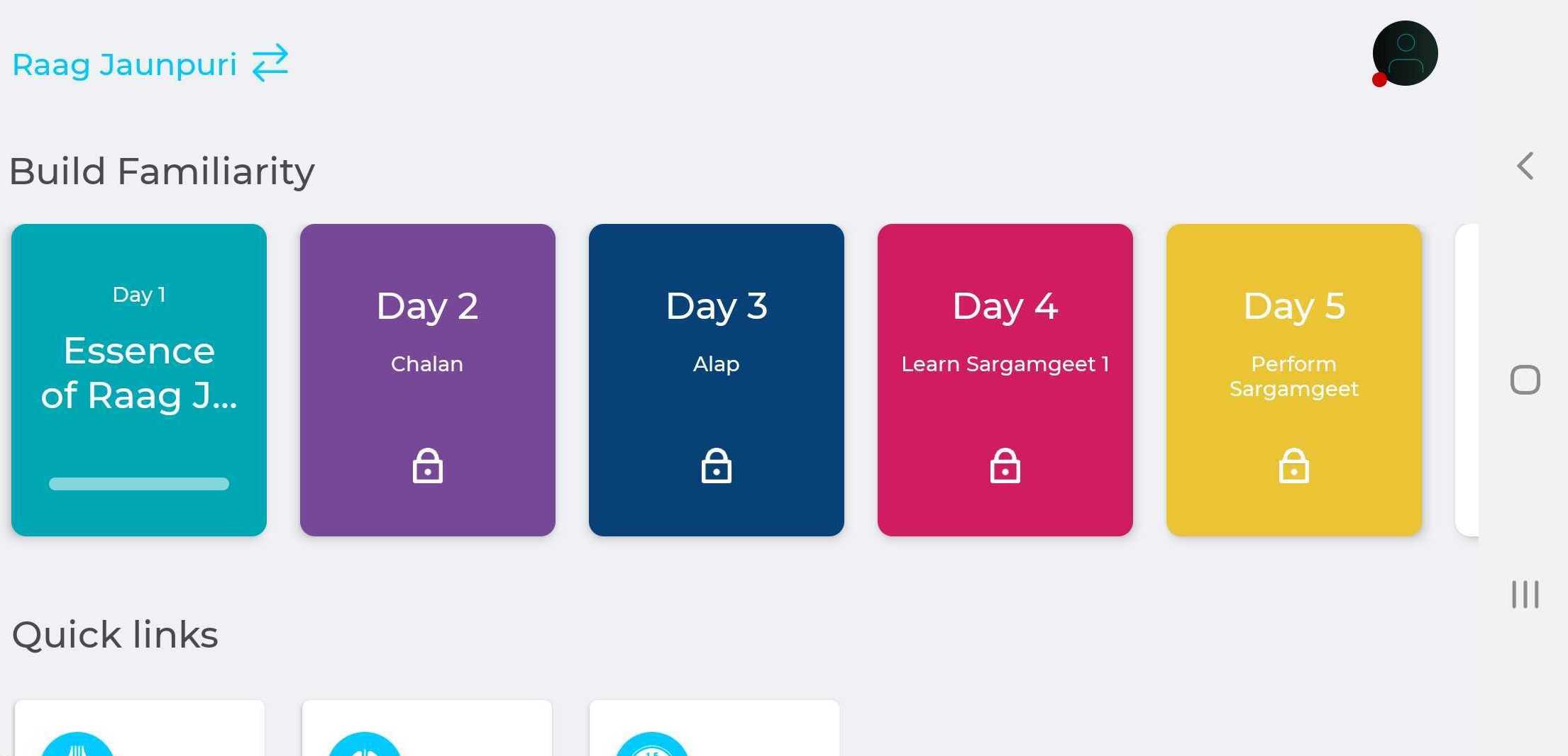 Day wise course plans
