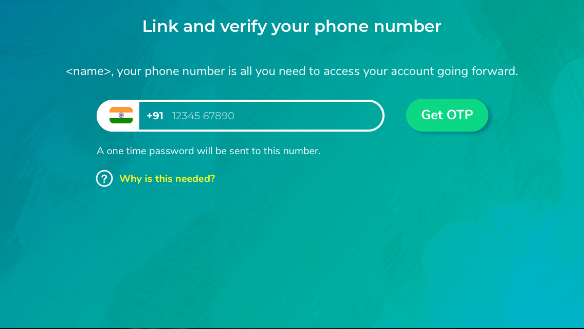 Improved security and convenient access to your Riyaz account
