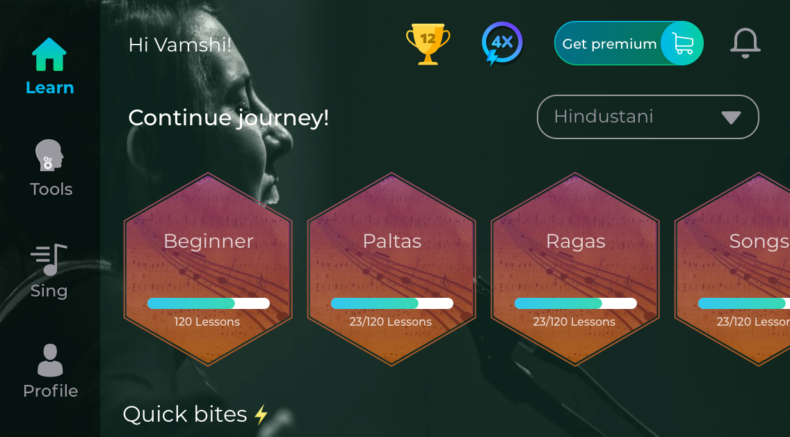 Simplifying Riyaz to help you stay focussed on practice