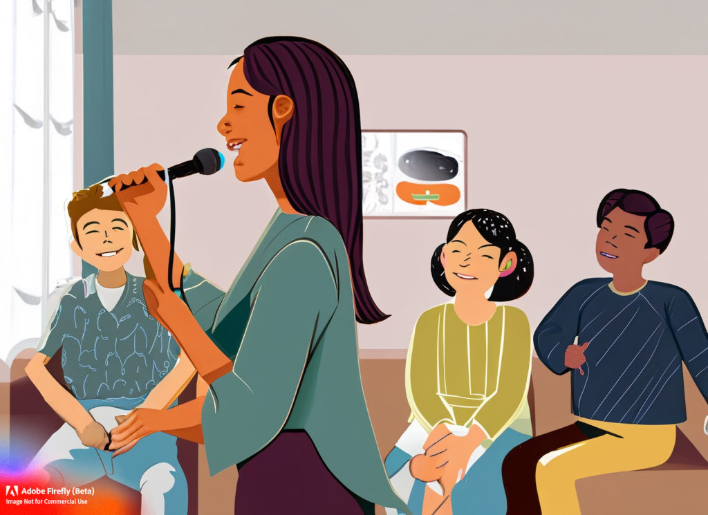 seek feedback from friends and vocal coaches on vocal tone