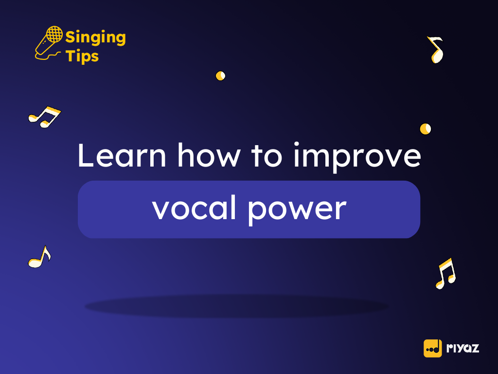 How can I increase my vocal power while singing?